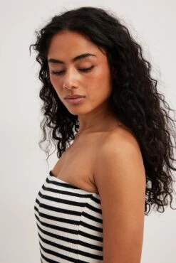 Striped Tube Midi Dress -Na-Kd striped tube midi dress 1044 000291 1123 16644