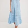 Structured Flowy Midi Dress 1 Structured Flowy Midi Dress -Na-Kd structured flowy midi dress 1014 001567 004732389