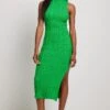 NA-KD Structured Slit Detail Midi Dress -Na-Kd structured slit detail midi dress 1100 006689 00102753