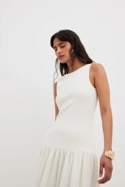 Structured Volume Dress -Na-Kd structured volume dress 1018 010285 02608418