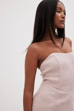 Structured Bandeau Mini Dress 12 Structured Bandeau Mini Dress -Na-Kd strucutred bandeau mini dress 1017 002230 0140 1638
