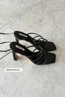 Strappy Funnel Heel Sandals