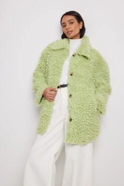 Teddy Overshirt Jacket -Na-Kd teddy overshirt jacket 1018 009567 301412391