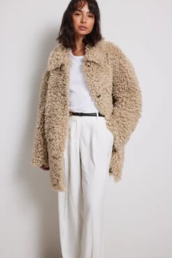 Teddy Overshirt Jacket -Na-Kd teddy overshirt jacket 1018 009567 0005 2