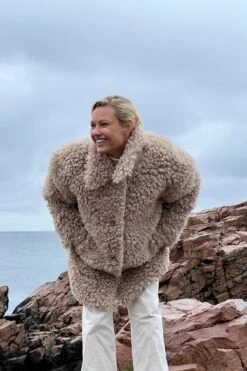 Teddy Overshirt Jacket -Na-Kd teddy overshirt jacket 1018 009567 0005 social