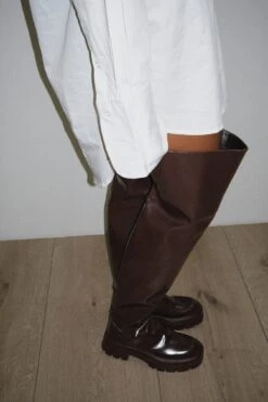 Thigh High Chunky Boots -Na-Kd thigh high chunky boots 1055 001273 0017 01