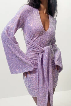 Tie Detail Mini Dress