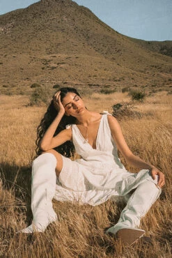 Tie Shoulder Cotton Midi Dress -Na-Kd tie shoulder cotton midi dress 1014 001603 0001 editorial1