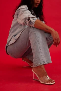 Transparent Wedge Heels -Na-Kd transparent wedge heels 1055 001172 00205987