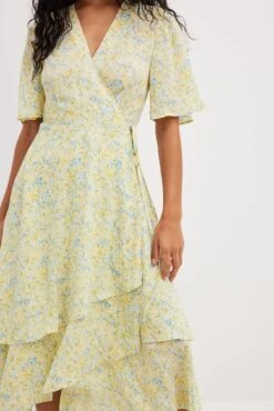 Two Layers Chiffon Midi Dress -Na-Kd two layers chiffon midi dress 1014 001398 968624227