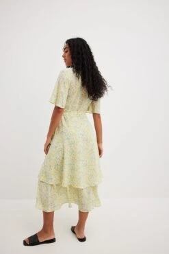 Two Layers Chiffon Midi Dress -Na-Kd two layers chiffon midi dress 1014 001398 968624236