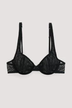 Unlined Wire Lace Bra 17 Unlined Wire Lace Bra -Na-Kd unlined wire lace bra 1013 001305 0002 1 flatlay