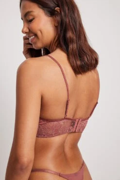 V-shaped Satin Lace Bustier 12 V-shaped Satin Lace Bustier -Na-Kd v shaped satin lace bustier 1013 001208 0418 0673