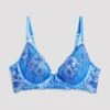V-wire Lace Bra -Na-Kd v wire lace bra 1737 000026 0003 flatlay
