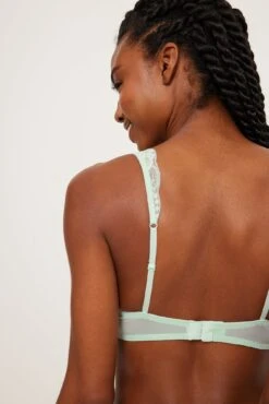 Wide Strap Lace Balconette Bra -Na-Kd wide strap lace cup bra 1013 001179 0743 7069