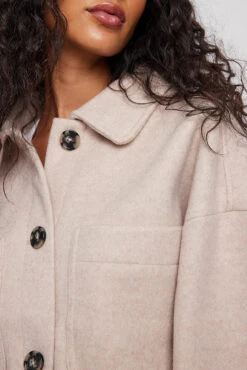 NA-KD Wool Blend Oversized Short Jacket -Na-Kd wool blend oversized short jacket 1100 006606 014014478