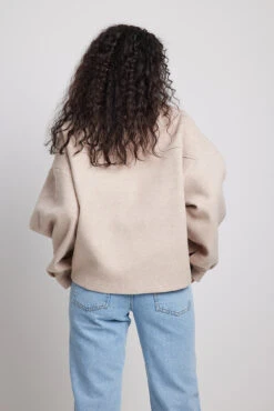 NA-KD Wool Blend Oversized Short Jacket -Na-Kd wool blend oversized short jacket 1100 006606 014014486