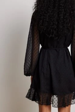 Wrap Dobby Mini Dress 12 Wrap Dobby Mini Dress -Na-Kd wrap dobby mini dress 1014 001485 000224236