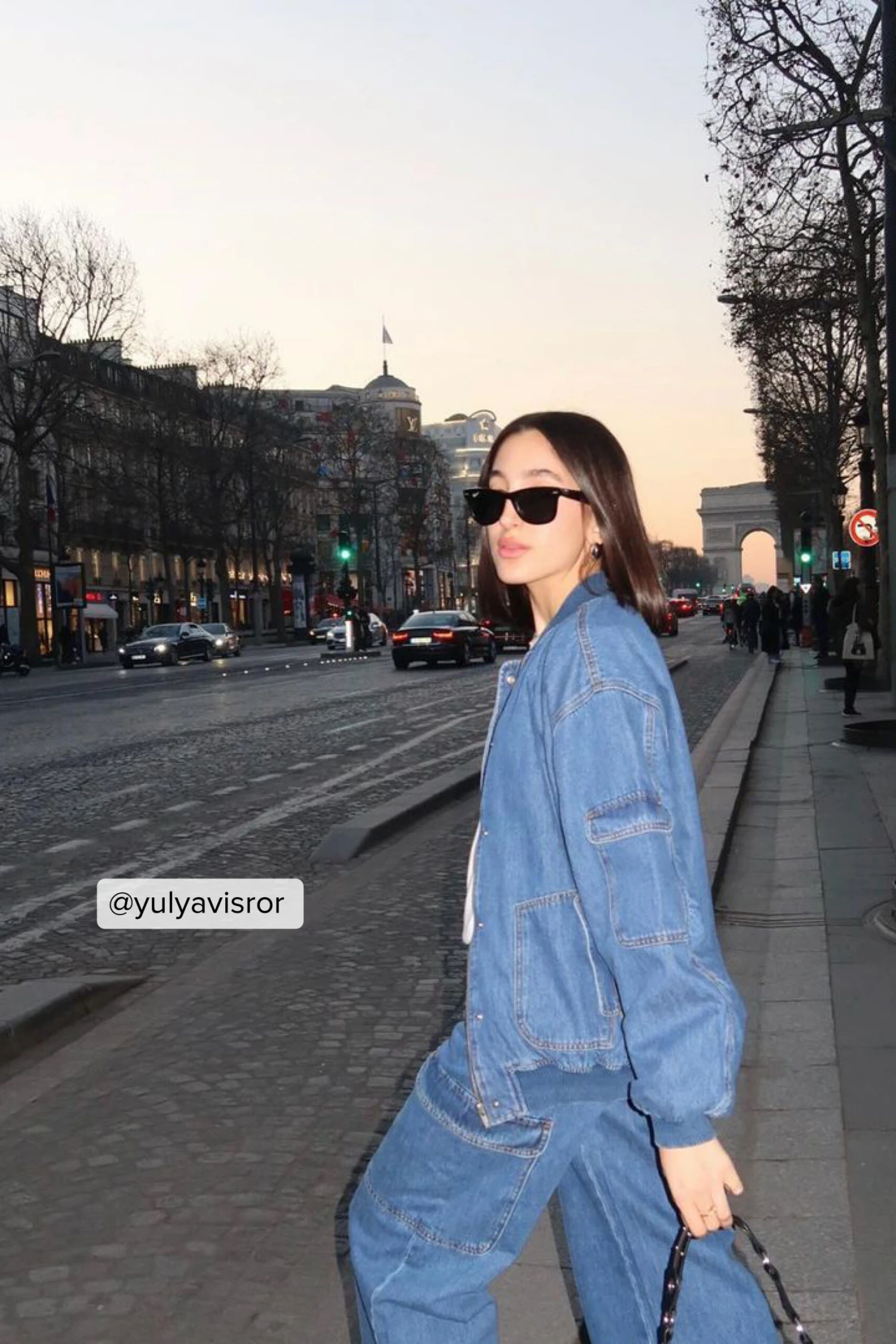 Oversized Denim Bomber Jacket 13 Oversized Denim Bomber Jacket - Image 11